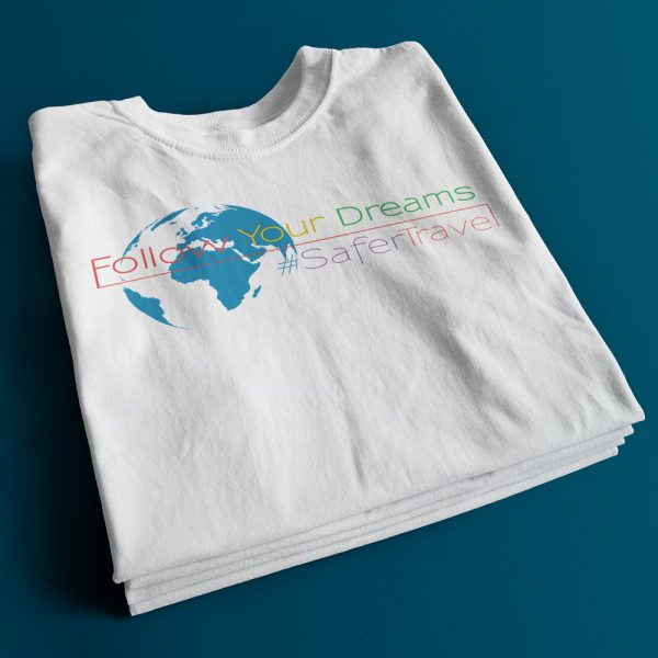 Follow your dreams T-shirt Capture Energy Clothing